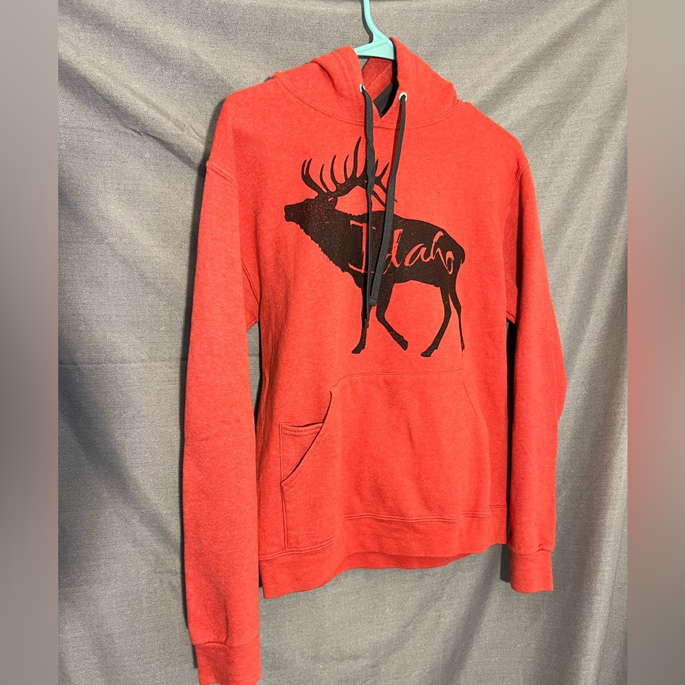 Brand: Fruit of the Loom, Size: S, Color: red-orange.